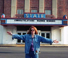 Carey at the Wammies™, The State Theater, Falls Church, VA